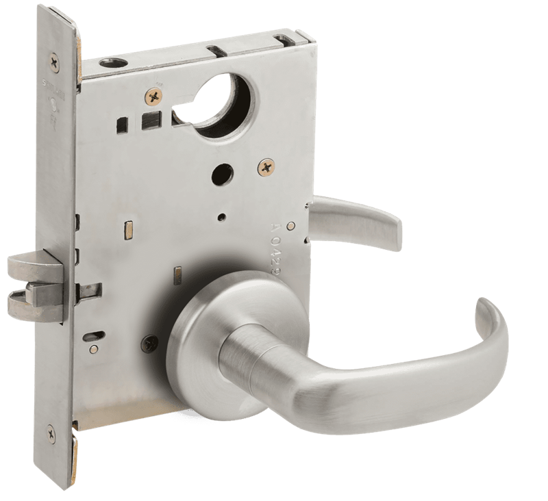 17B - 17 Lever with B Rose